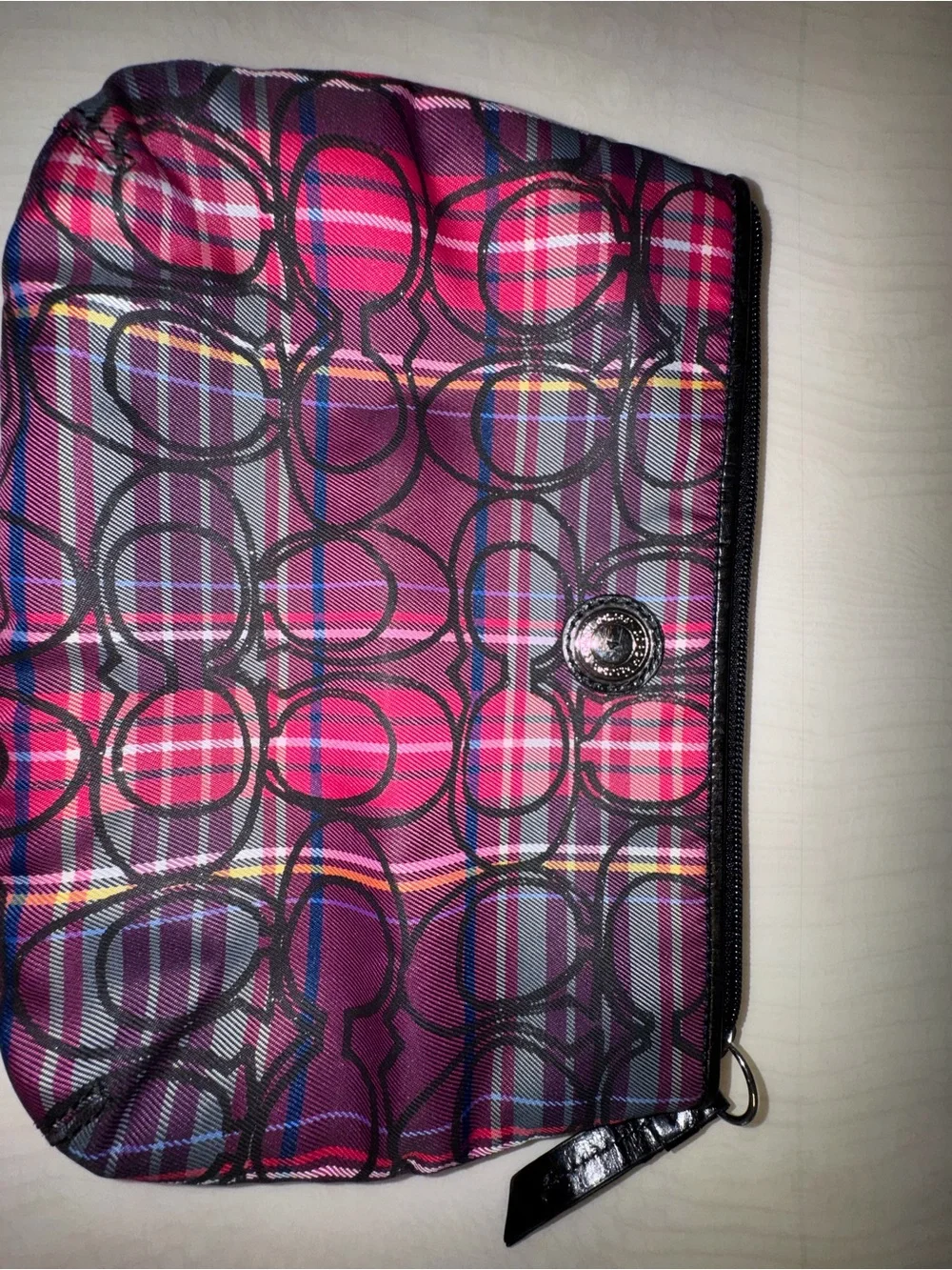 Coach cosmetic pouch